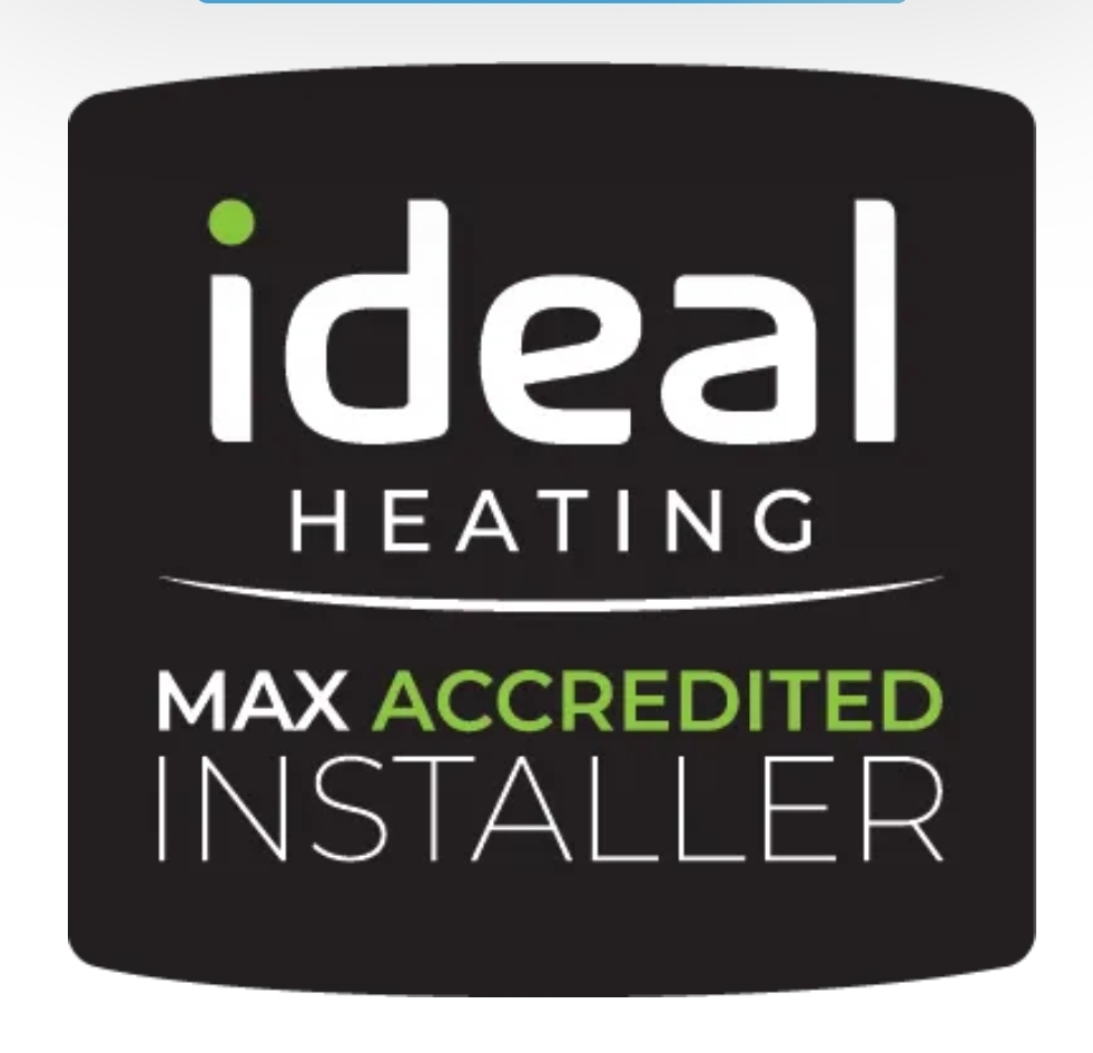 Ideal approved boiler installer sign for Buckley Site Solutions